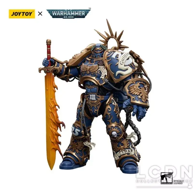 Pas Cher Warhammer 40k Action Figurine 1/18 Ultramarines Primarch Roboute Guilliman 12cm