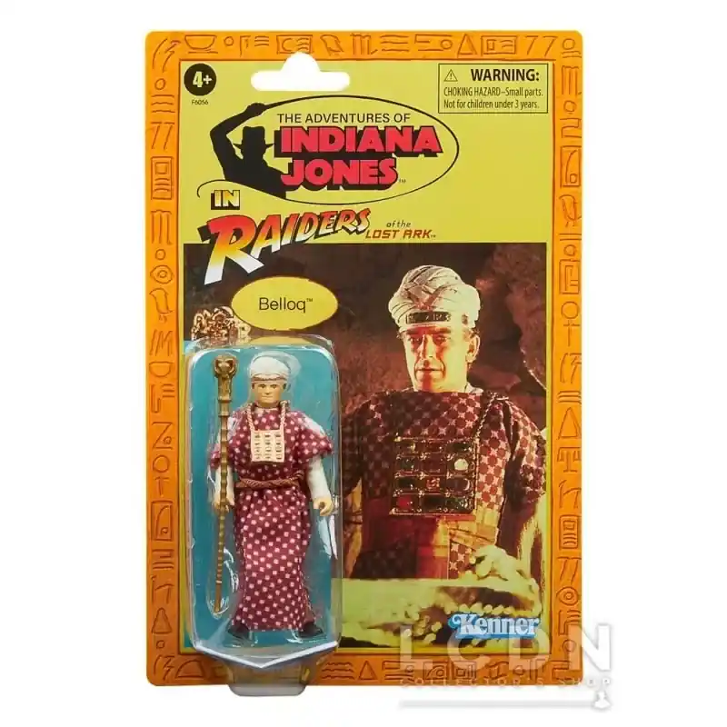 Achetez Aujourd'hui Indiana Jones Les Aventuriers de l‘arche perdue Retro Collection Action Figurine Belloq (Ceremonial) 10cm