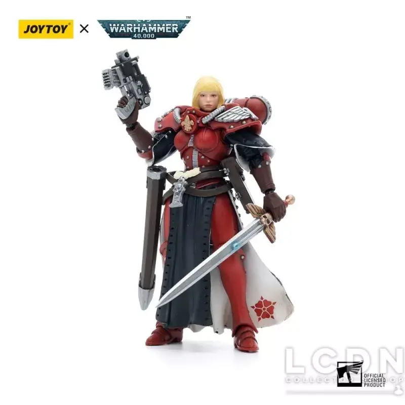 Warhammer 40k Action Figurine 1/18 Adepta Sororitas Battle Sisters Order of the Bloody Rose Sister Superior Kamina 12cm Prix Réduit