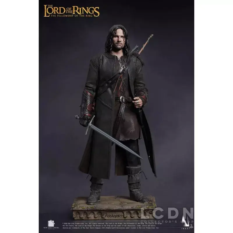 Le Seigneur des Anneaux Aragorn Standard Edition Sculpted Hair Queen Studios × INART AG-A005S1 Collectible Action Figurine 1/6 Solde
