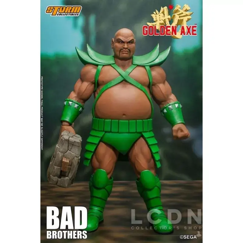 Golden Axe Action Figurine 1/12 Bad Brothers Hammering Giants Storm Jusqu'à Épuisement Des Stocks
