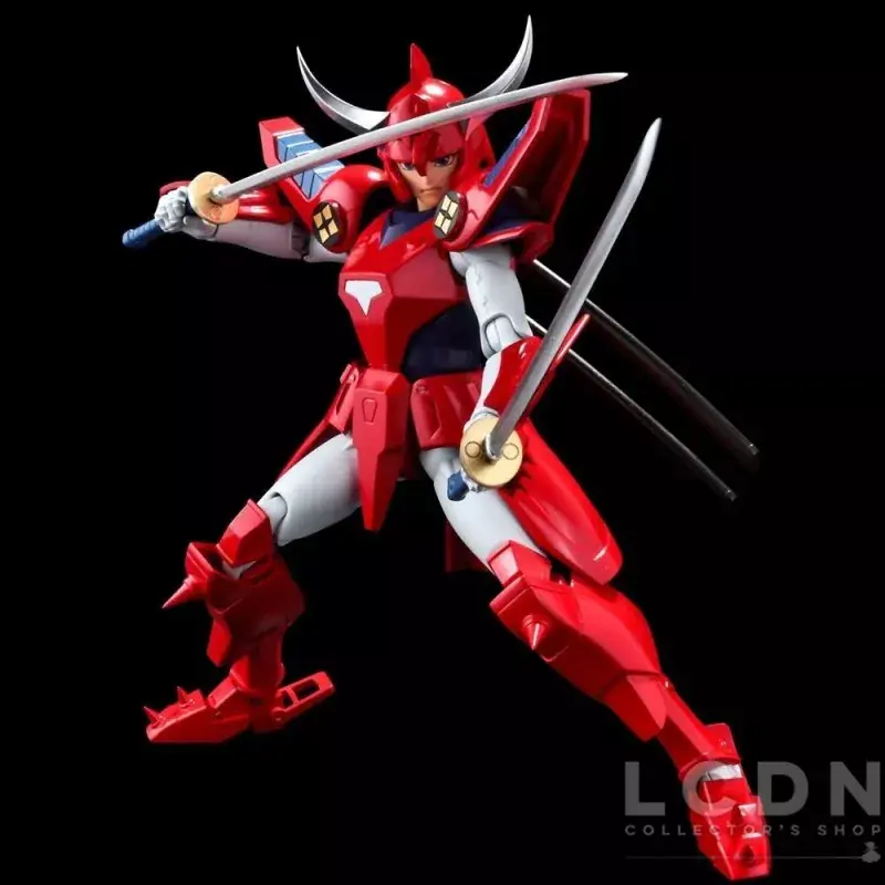 Solde Chou-Dan-Kadou Yoroiden-Samurai Troopers Action Figurine Rekka no Ryo 16cm