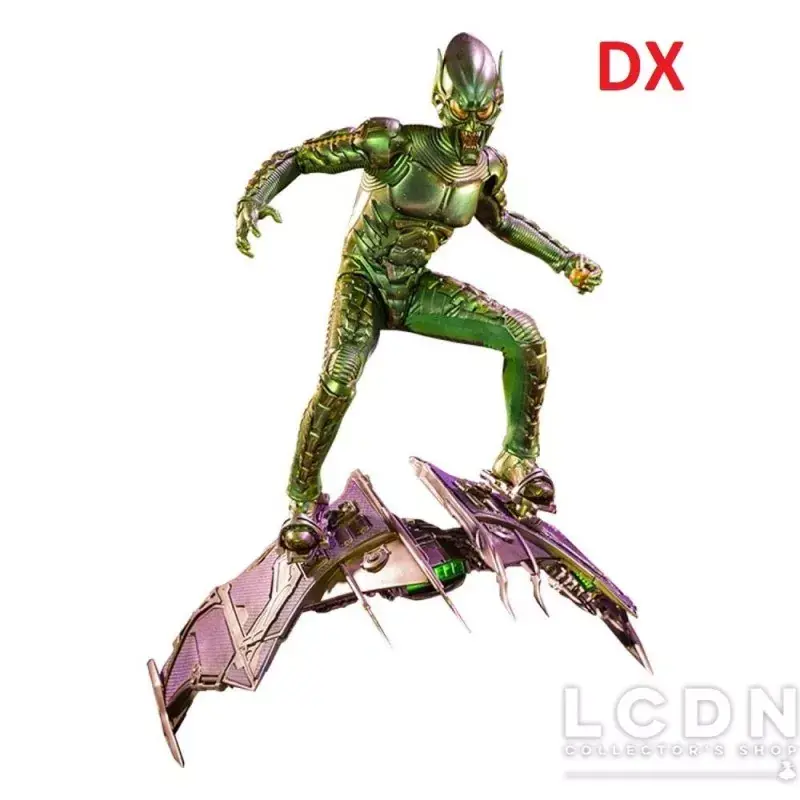 Hot Toys MMS631 Spider-Man No Way Home Collectible Action Figurine 1/6 Bouffon Vert (Green Goblin) Deluxe Version 30cm *NEUF* Offre Du Jour