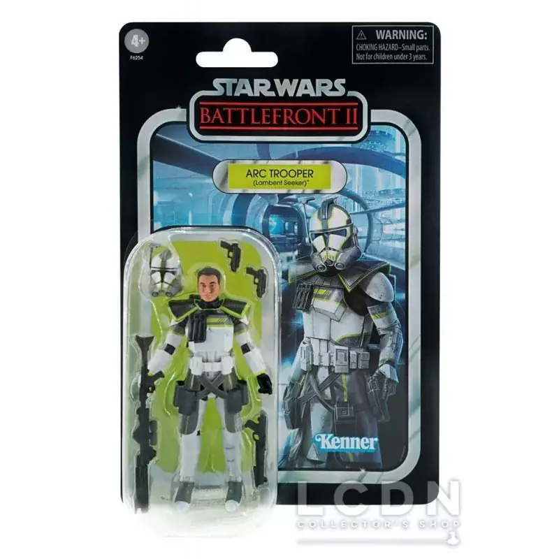 Star Wars Battlefront II Vintage Collection Gaming Greats Action Figurine 2022 ARC Trooper (Lambent Seeker) 10cm Paiement Sécurisé