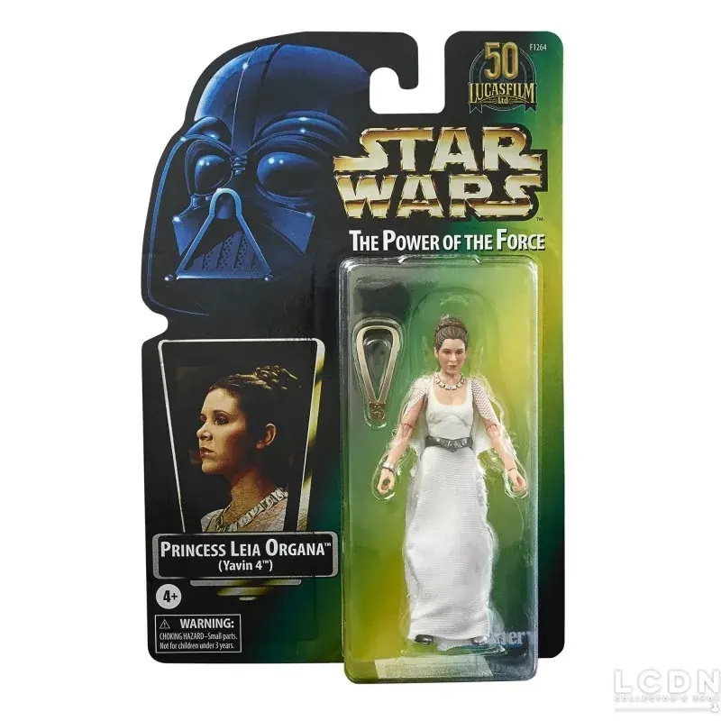 Star Wars The Black Series Action Figurine Princess Leia Organa (Yavin 4) Lucasfilm 50th Anniversary The Power of the Force 15cm Pas Cher