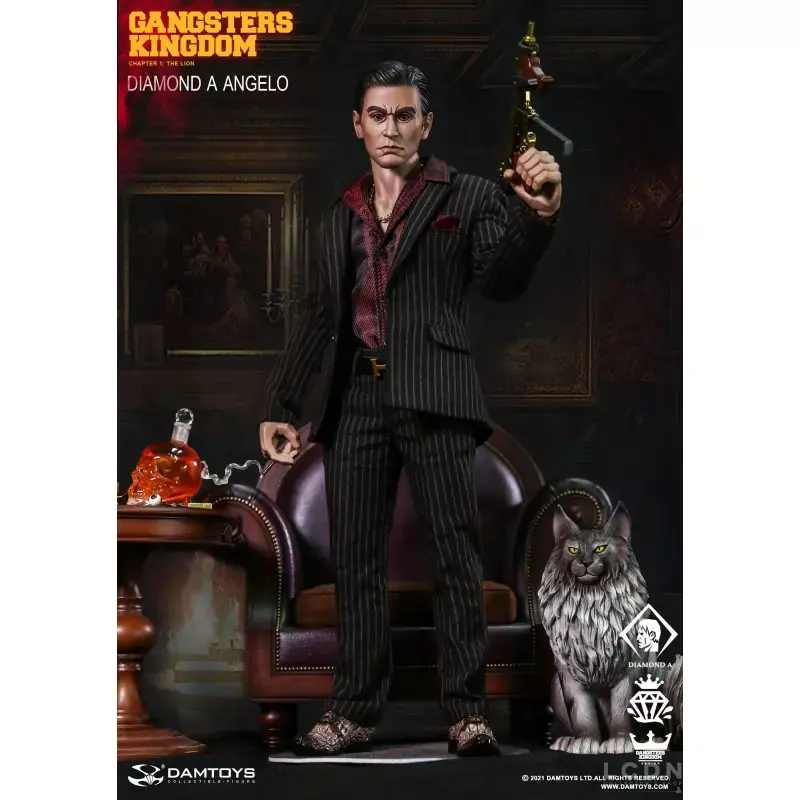 Gangsters Kingdom Collectible Action Figurine 1/6 Diamond A Angelo Damtoys GK023 Acheter Direct