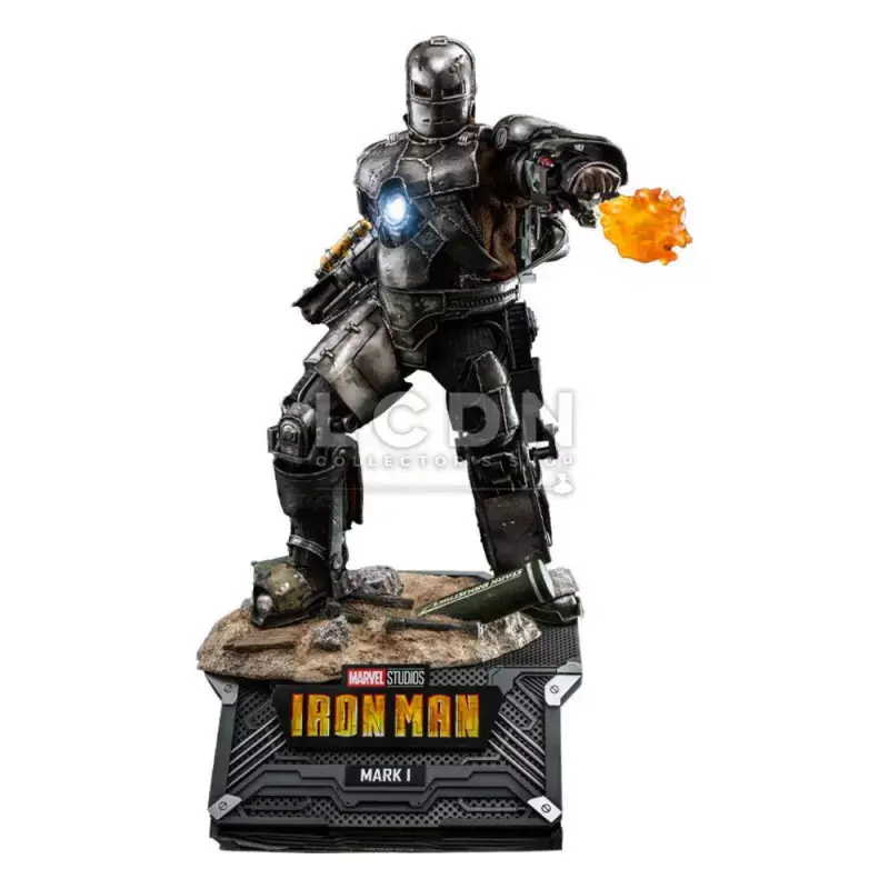Meilleur Prix Hot Toys MMS605D40 Iron Man Collectible Action Figurine 1/6 Iron Man Mark I 30cm *DAMBOX*