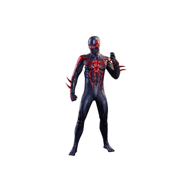 Hot Toys VGM42 Spider-Man Videogame Spider-Man 2099 Black Suit 1/6 Collectible Figurine 30cm Toy Fair Exclusive Populaire