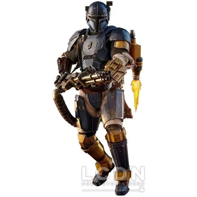 Hot Toys TMS010 Star Wars The Mandalorian Heavy Infantry Mandalorian 1/6 Collectible Figurine 32cm Dernier Modèle
