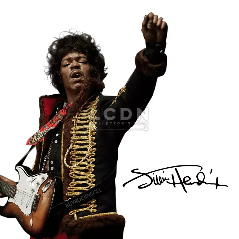 Meilleure Vente Jimi Hendrix Blitzway 1/6 Collectible Figurine 31cm BW-UMS11201