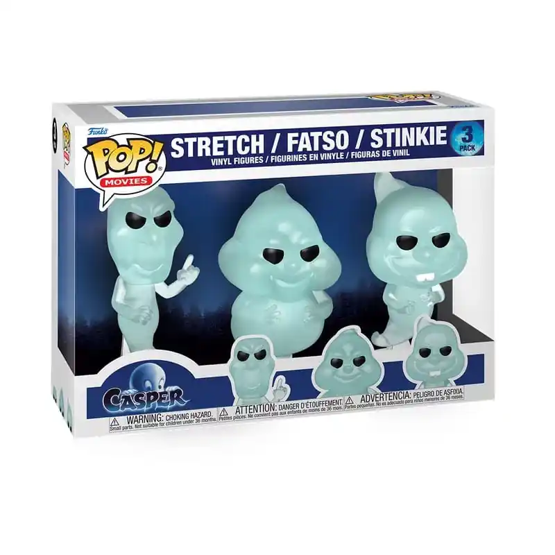 Dernière Chance Casper POP! Movies Teigneux / Crado / Bouffi (Stretch / Fatso / Stinkie) Figurine 10cm