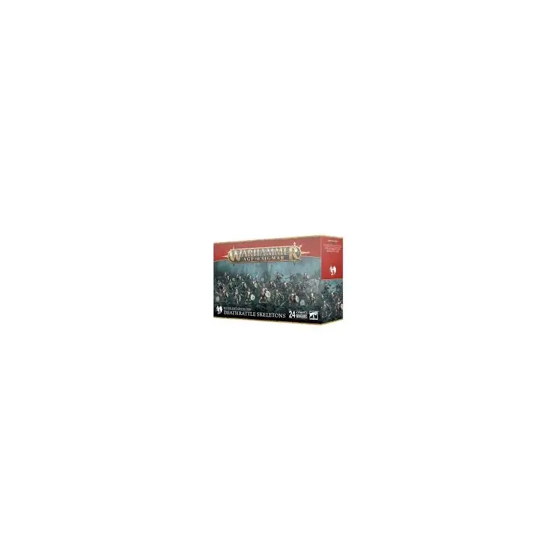 Offre Spéciale Warhammer Age Of Sigmar (AoS) Soulblight Gravelords Figurine à peindre Squelettes Raclemorts / Deathrattle Skeletons