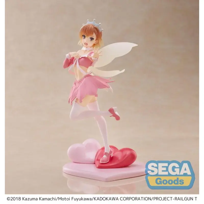 A Certain Scientific Railgun T Figurine Luminasta Mikoto Misaka Great Spirit Maid 20cm Prix Choc
