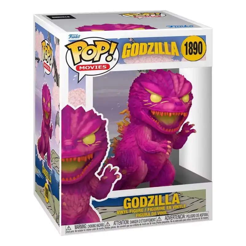 Seulement Aujourd'hui Godzilla Art Series POP! Movies Premium Pink Godzilla Figurine 10cm N°1890