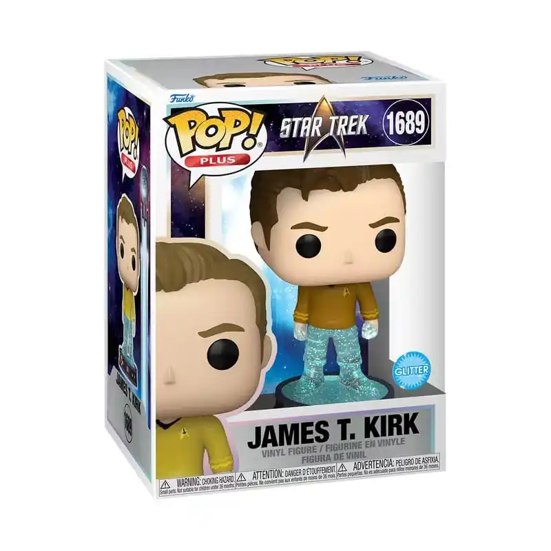 Petit Prix Star Trek Transporter POP! Plus Movies Vinyl figurine James T. Kirk 10cm n°1689