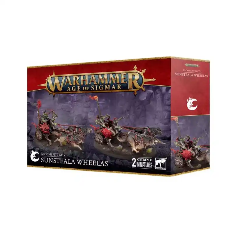 Warhammer Age Of Sigmar (AoS) Gloomspite Gitz Figurine à peindre Rouleurs Fauchesoleil Produit De Marque