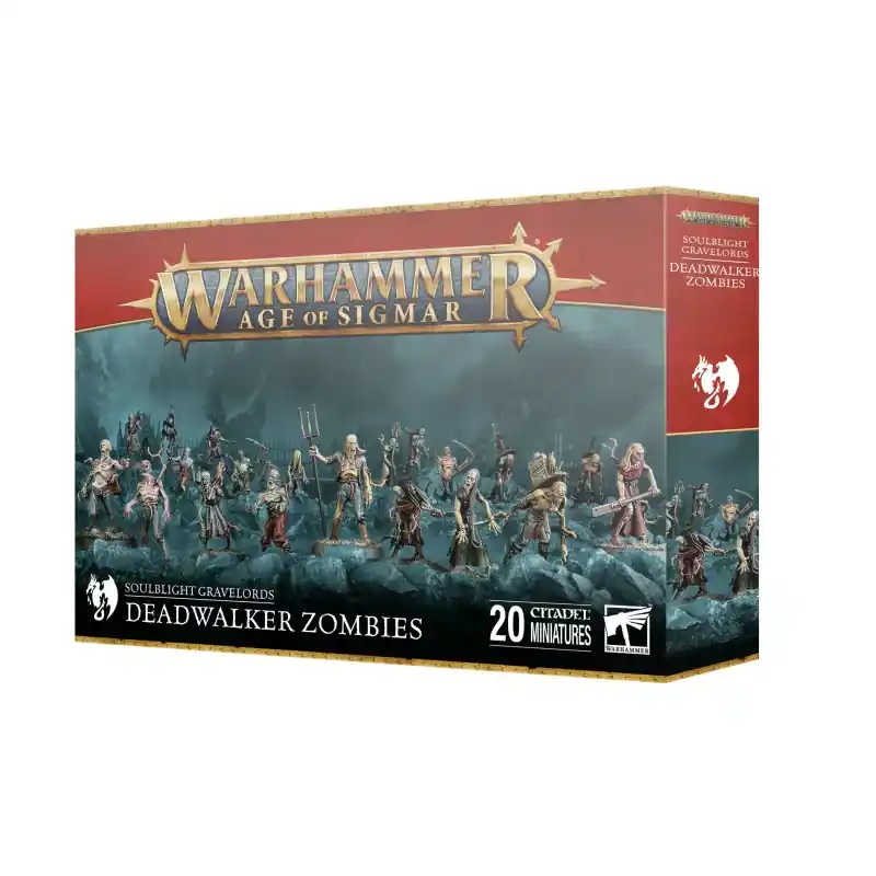 Warhammer Age Of Sigmar (AoS) Soulblight Gravelords Deadwalker Zombies (Zombies Marchemorts) Meilleure Vente