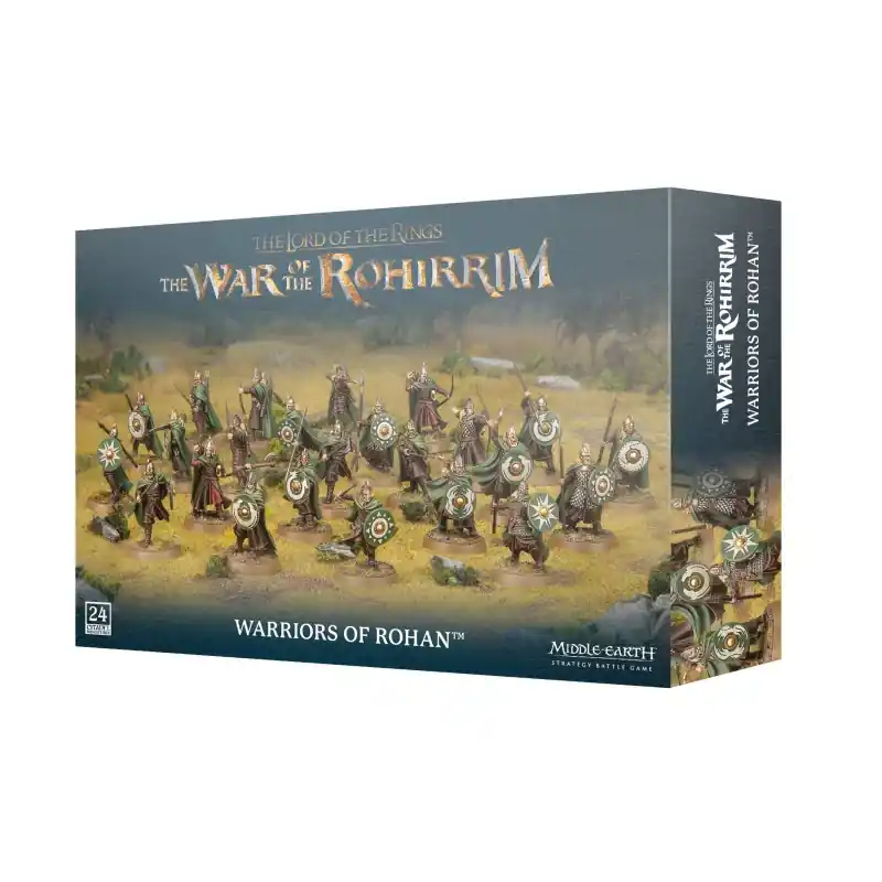 Le Seigneur des Anneaux The War of the Rohirrim Figurine à peindre Battle of Edoras Starter Set Warriors Of Rohan Prix Cassé