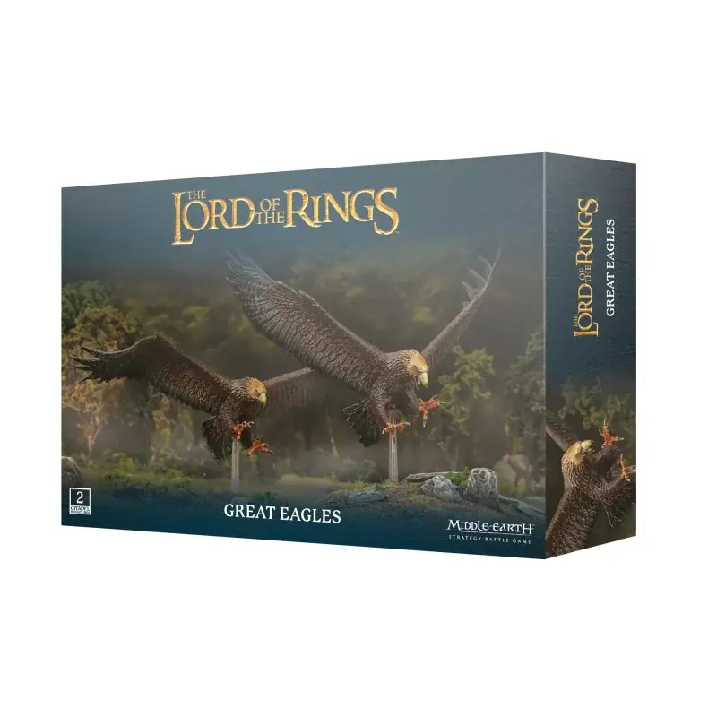 Le Seigneur des Anneaux Figurine à peindre Middle-Earth Strategy Battle Game Great Eagles Quantité Limitée