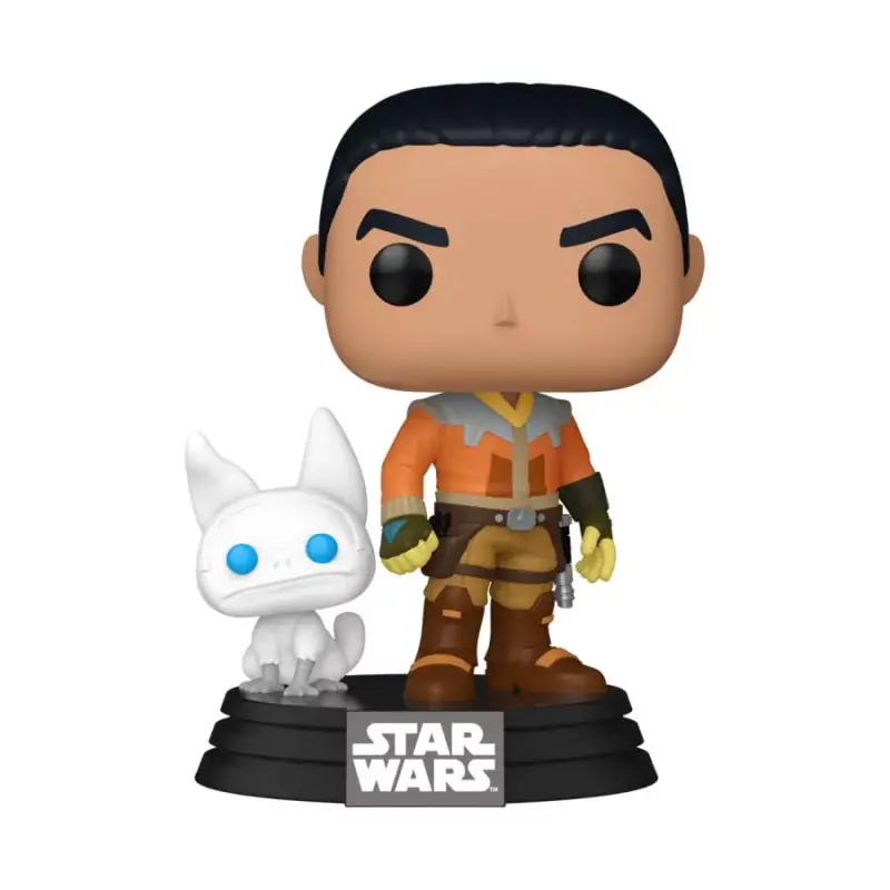Meilleur Prix Star Wars Rebels POP! Ezra Bridger with Loth-Cat Exclusive n°756