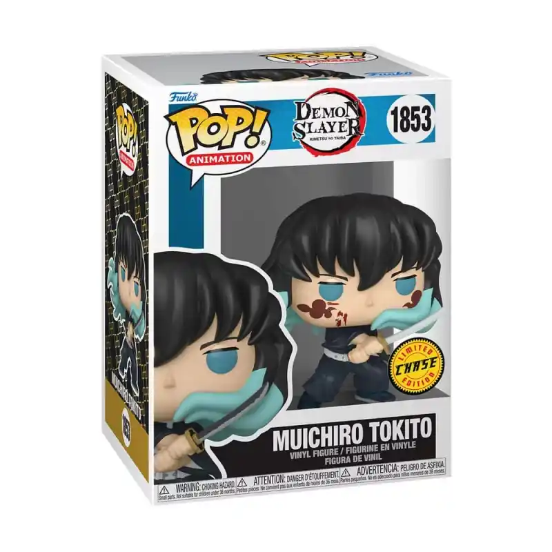 Demon Slayer Kimetsu no Yaiba POP! Animation Muichiro Tokito (Attack) Figurine 10cm CHASE N°1853 Nouveauté
