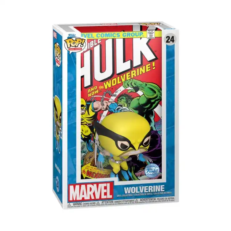 Petit Prix Hulk POP! Comic Covers Wolverine 181 Exclusive Figurine 10cm N°24