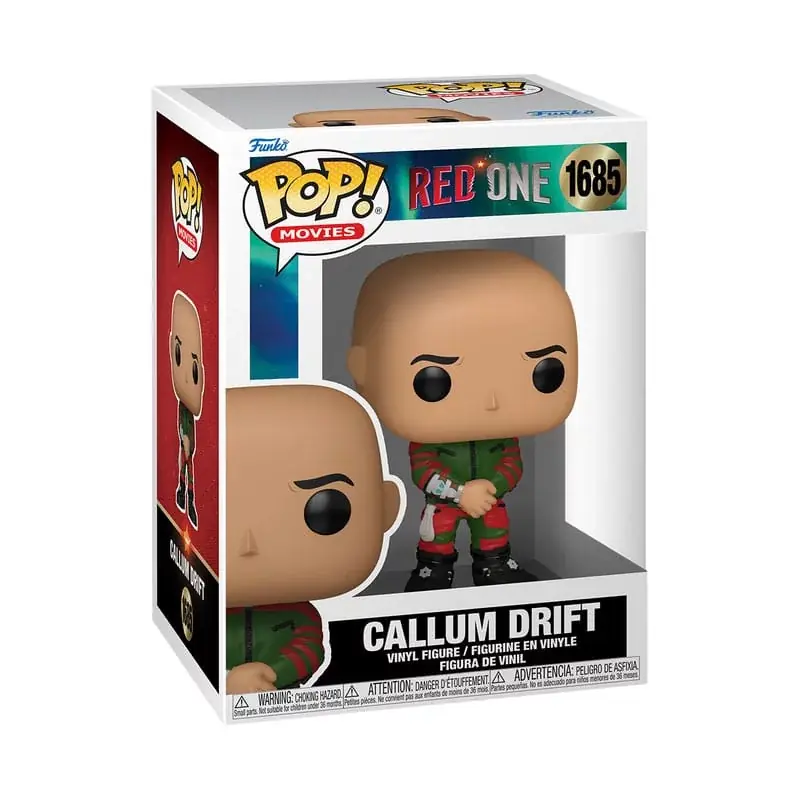 Expédié Aujourd'hui The Red One POP! Movies Cal Figurine 10cm N°1685