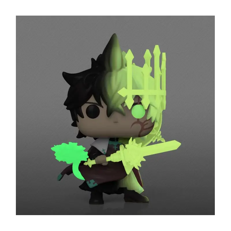 Acheter Direct Black Clover POP! Animation Yuno Spirit of Zephyr Glow in the Dark Figurine 10cm N°1422