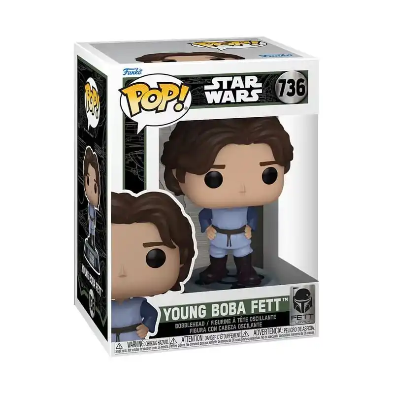 Achat Immédiat Star Wars Fett Legacy POP! Movies Young Boba Fett Figurine 10cm N°736