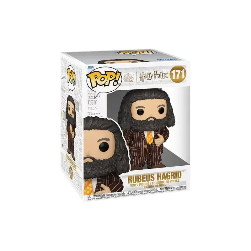 Jusqu'à Épuisement Des Stocks Harry Potter Super Sized Jumbo POP! Movies Hagrid Animal Pelt Outfit Figurine 15cm N°171
