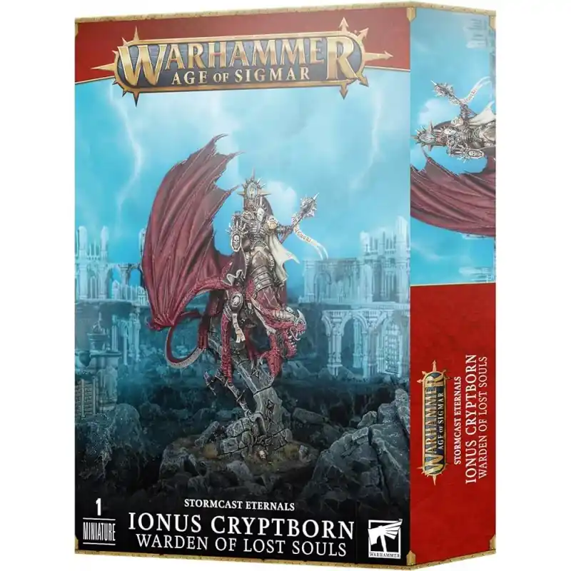 Dernier Modèle Warhammer Age Of Sigmar (AoS) Figurines à peindre Stormcast Eternals Ionus Cryptborn