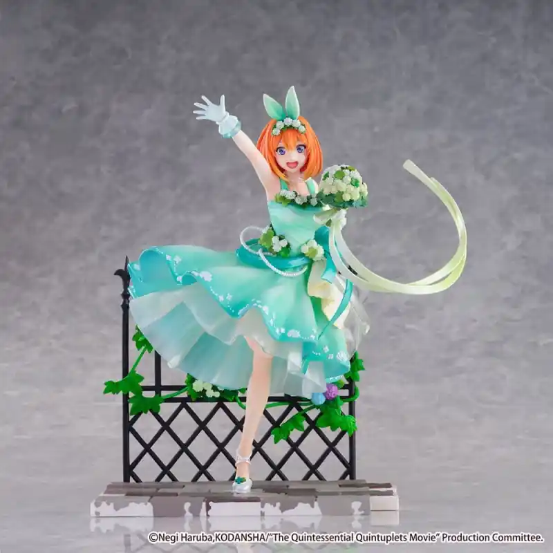Vente Flash The Quintessential Quintuplets The Movie Figurine 1/7 Yotsuba Nakano Floral Dress Ver. 26cm