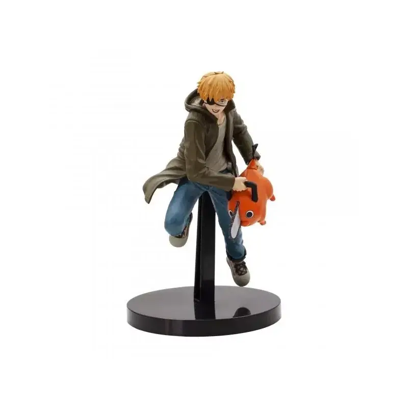Promotion Saisonnière Chainsaw Man Figurine Vibration Stars Denji & Pochita 14cm