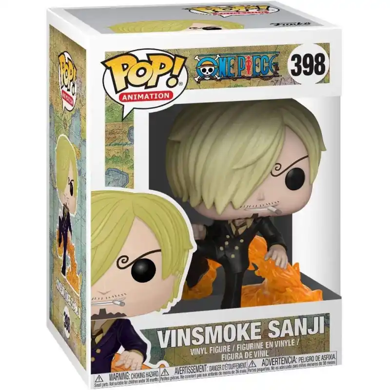 One Piece POP! Animation Vinsmoke Sanji Figurine 10cm N°398 Promotion