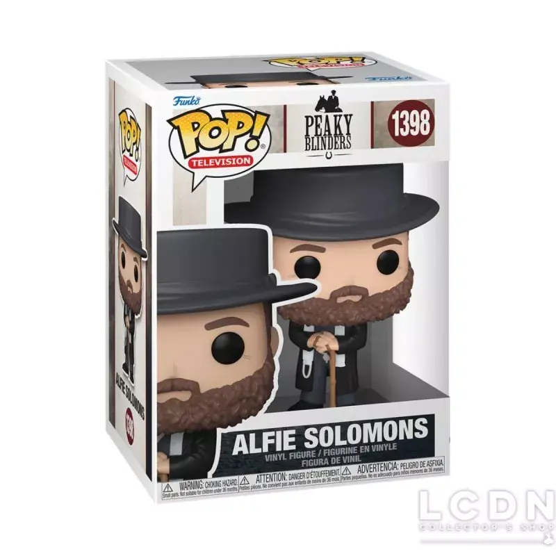Bon Plan Peaky Blinders POP! Télévision Alfie Solomons Vinyle Figurine 10cm N°1398
