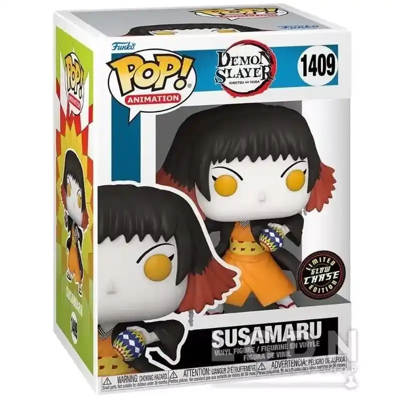 Demon Slayer Kimetsu no Yaiba POP! Animation Susamaru Glow in the Dark Vinyle Figurine 10cm N°1409 *CHASE* Super Prix