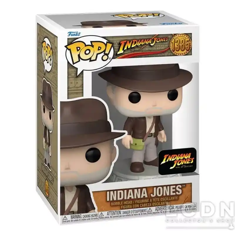 Solde Indiana Jones et le Cadran de la Destinée POP! Movies Indiana Jones Vinyle Figurine 10cm N°1385