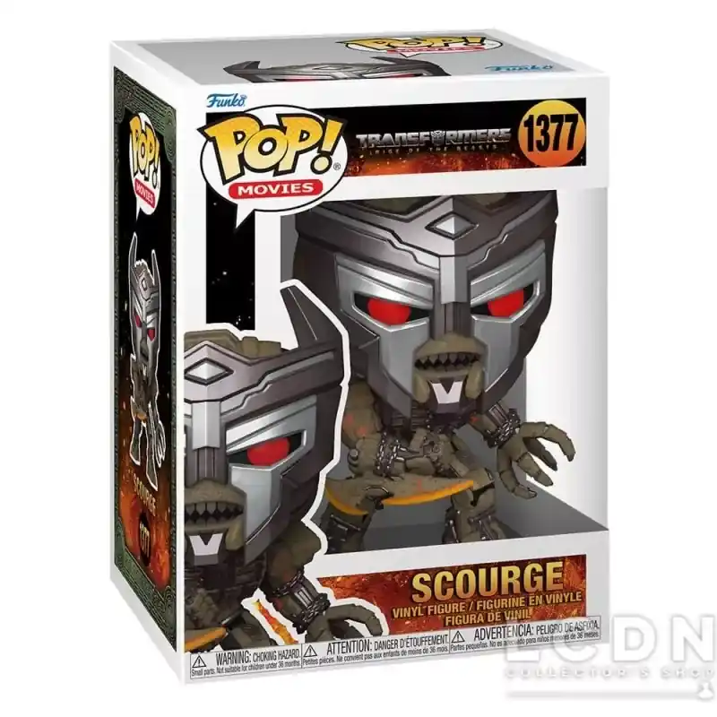 Dernière Chance Transformers Rise of the Beasts POP! Movies Scourge Vinyle Figurine N°1377