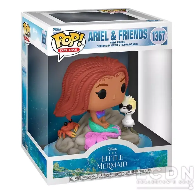 La Petite Sirène POP! Deluxe Ariel & Friends Vinyle Figurine 10cm N°1367 Acheter En Ligne