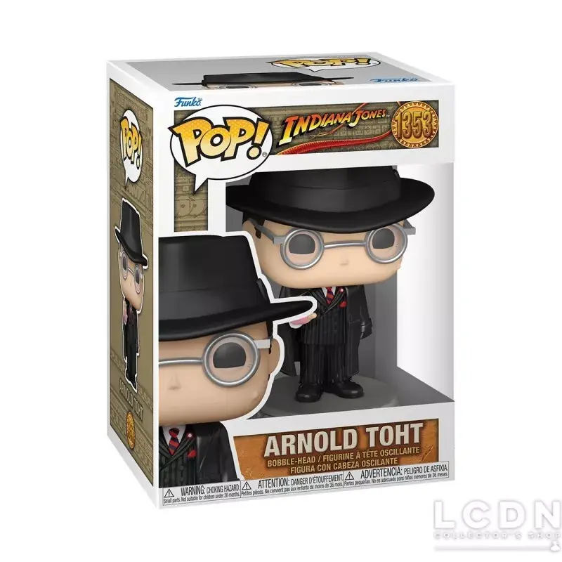 Indiana Jones Les Aventuriers de l‘Arche Perdue POP! Movies Arnold Toht Vinyle Figurine 10cm N°1353 Dernière Chance