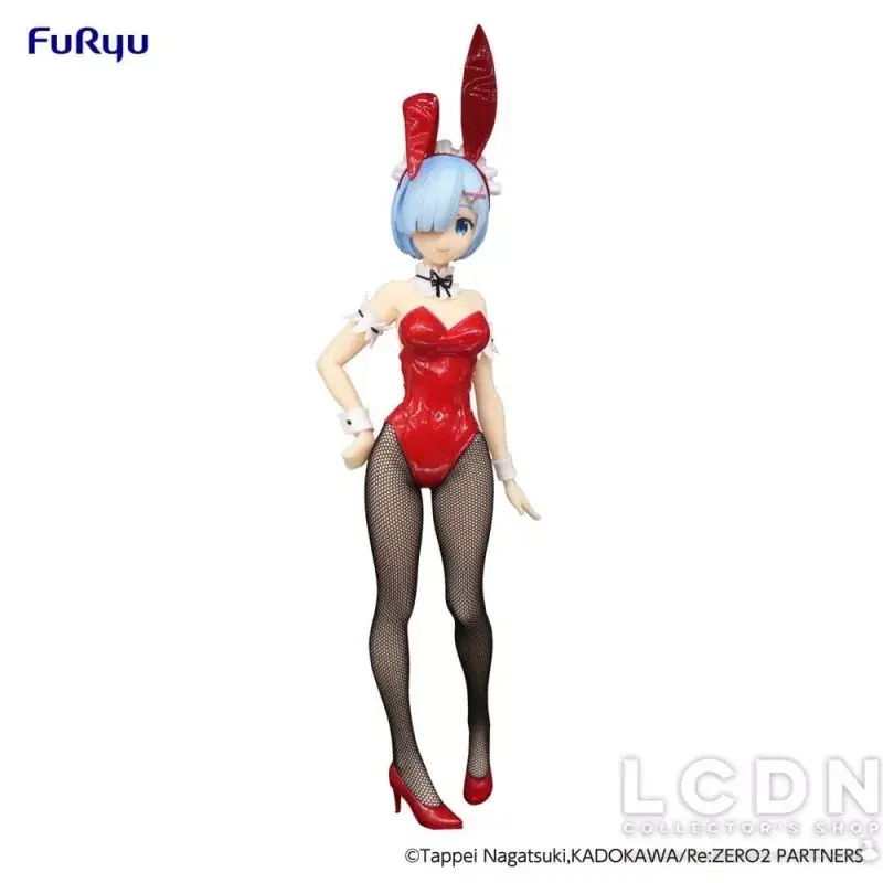 Re Zero Figurine BiCute Bunnies Rem Red Color ver. 29cm Petit Prix