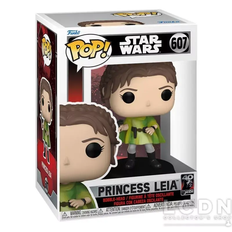 Jusqu'à Épuisement Des Stocks Star Wars Le Retour du Jedi POP! Movies Leia Endor (BH) Vinyle Figurine 10cm N°607