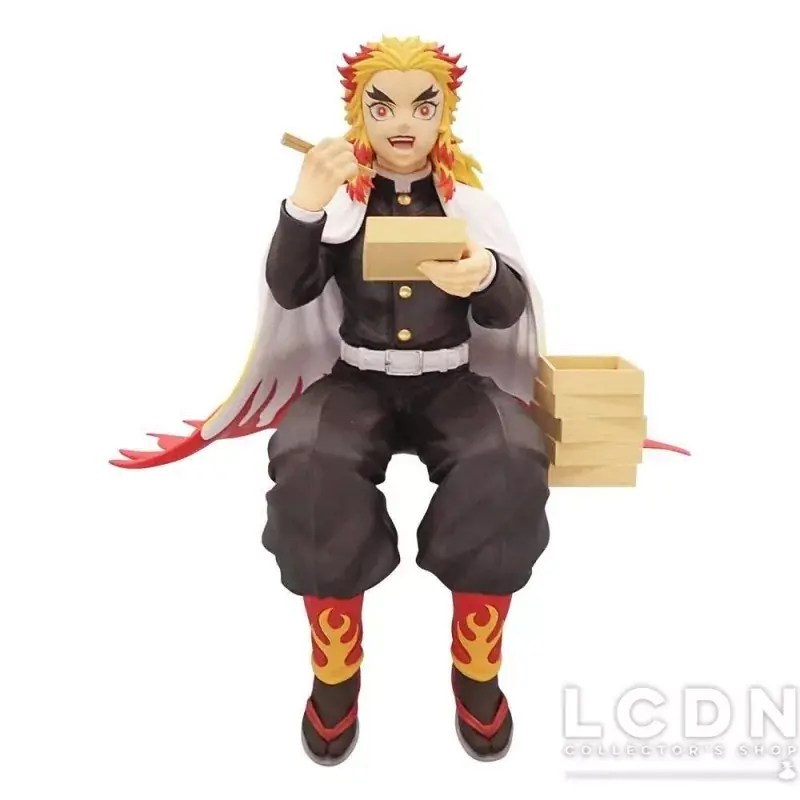 Demon Slayer Kimetsu no Yaiba Figurine Noodle Stopper Rengoku Kyojuro 14cm Meilleur Choix