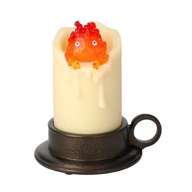 Le Chateau Ambulant Statue lumineuse Calcifer Bougie 12cm Dernière Chance