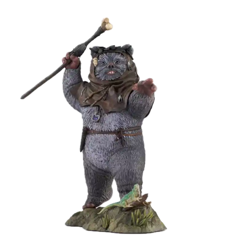 Star Wars Episode VI Statue Milestones 1/6 Chief Chirpa Web Exclusive 18cm Jusqu'à Épuisement Des Stocks