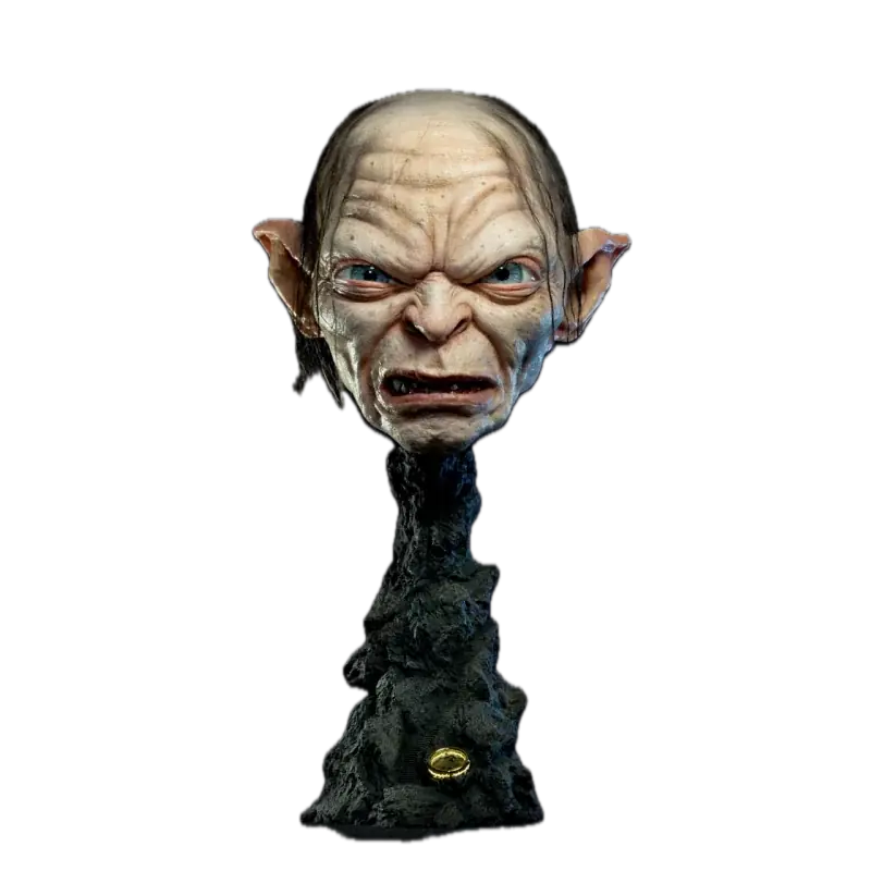 Soldes Le Seigneur des Anneaux (Lord of the Rings) Réplique 1/1 Gollum Art Mask 47cm Version Exclusive
