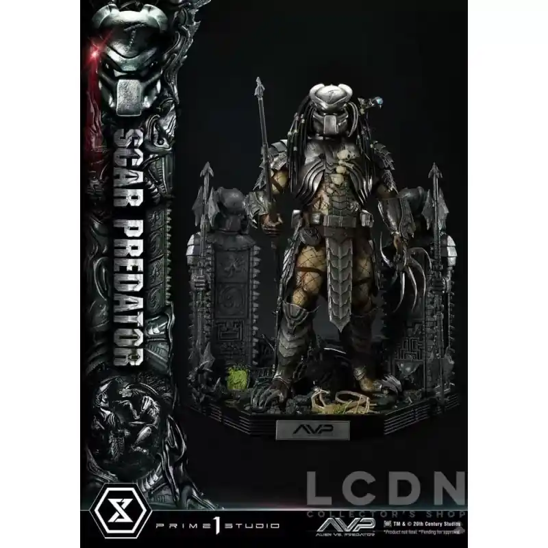 Dernière Chance The Alien vs. Predator Statue 1/3 Scar Predator 93cm