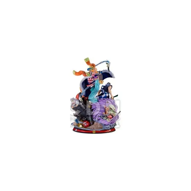 Achetez Aujourd'hui One Piece Capitaine Baggy le Clown HQS Dioramax 1/4 Statue 75cm