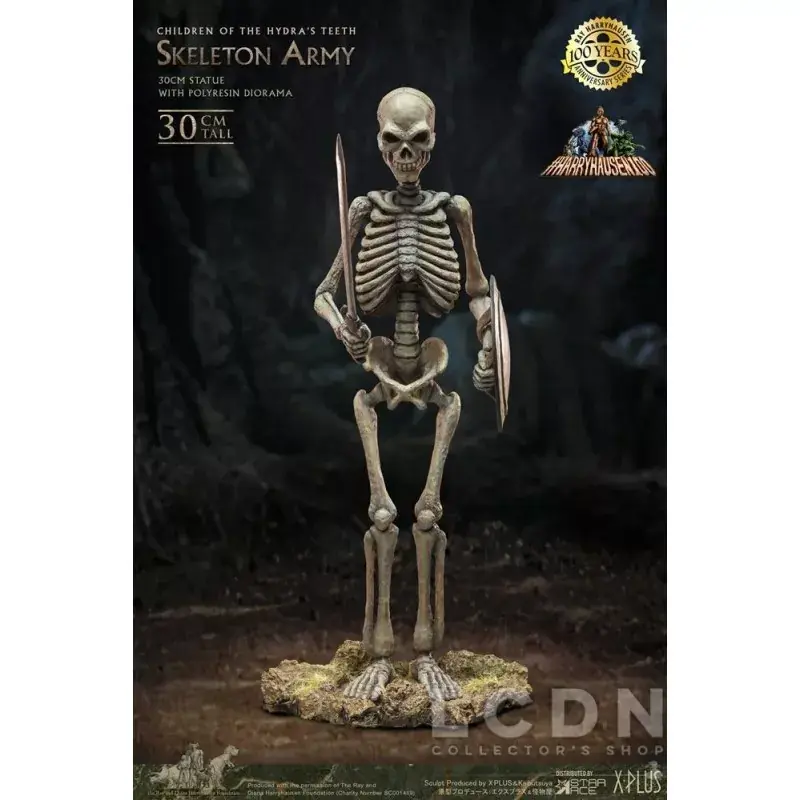 Jason et les Argonautes Statue Gigantic Soft Vinyl Ray Harryhausens Skeleton Army Children of the Hydra‘s Teeth 32cm Remise