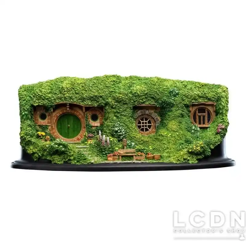 Authentique Le Seigneur des Anneaux (The Lord of the Rings) Statue Bag End on the Hill 19cm